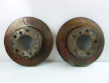 Paire de disques arriere (freinage) pour BMW SERIE 1 E87 PHASE 1