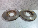 Paire de disques avant (freinage) pour PEUGEOT 206 PHASE 2 CABRIOLET