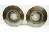 Paire de disques avant (freinage) pour DACIA LOGAN 1 PHASE 1
