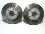 Paire de disques avant (freinage) pour MERCEDES CLASSE B 245 PHASE 1