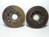 Paire de disques arriere (freinage) pour PEUGEOT 2008 2