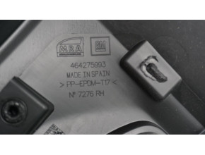 Panneau de porte arriere droit pour OPEL CORSA E Panneau de porte arriere droit pour OPEL CORSA E