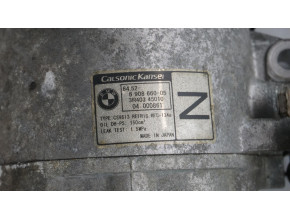 Compresseur clim pour BMW SERIE 3 E46 COMPACT PHASE 2 Compresseur clim pour BMW SERIE 3 E46 COMPACT PHASE 2