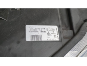 Optique avant principal gauche (feux)(phare) pour PEUGEOT 807 PHASE 1
