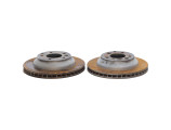 Paire de disques arriere (freinage) pour AUDI Q7 1 PHASE 1