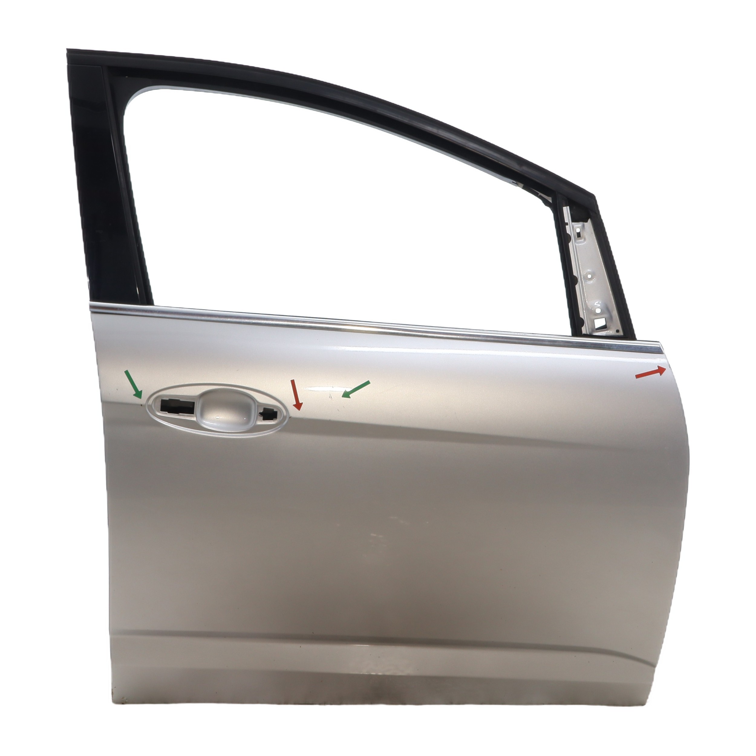 Porte Avant Droit D'Occasion Pour Ford C-MAX Phase 1 - Réf. 2387617, Blanc, Garantie 12 Mois