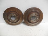 Paire de disques avant (freinage) pour RENAULT TWINGO 1 PHASE 2