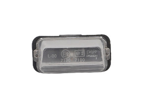 Eclairage de plaque pour PEUGEOT 206 PHASE 1