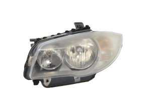 Optique avant principal gauche (feux)(phare) pour BMW SERIE 1 (E87) PHASE 1