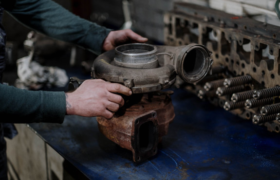 démontage d'un turbo compresseur 